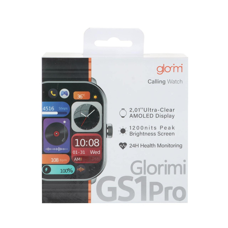 ساعت هوشمند گلوریمی ساعت هوشمند Glorimi مدل GS1 Pro - مشکی آبی (گارانتی شرکتی)