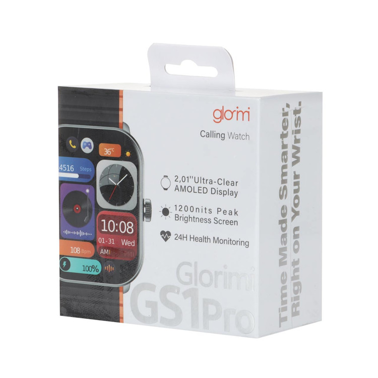 ساعت هوشمند گلوریمی ساعت هوشمند Glorimi مدل GS1 Pro - مشکی آبی (گارانتی شرکتی)
