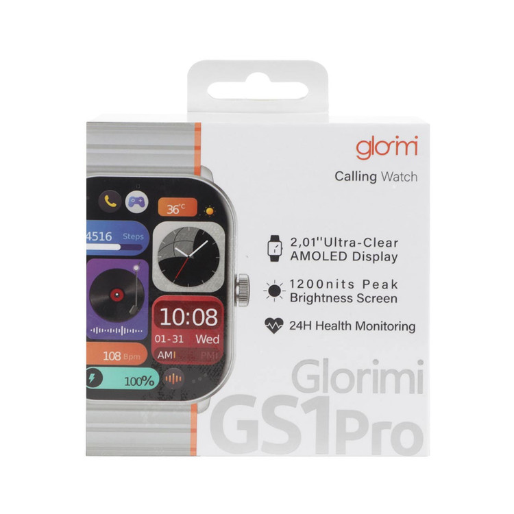 ساعت هوشمند گلوریمی ساعت هوشمند Glorimi مدل GS1 Pro - مشکی آبی (گارانتی شرکتی)