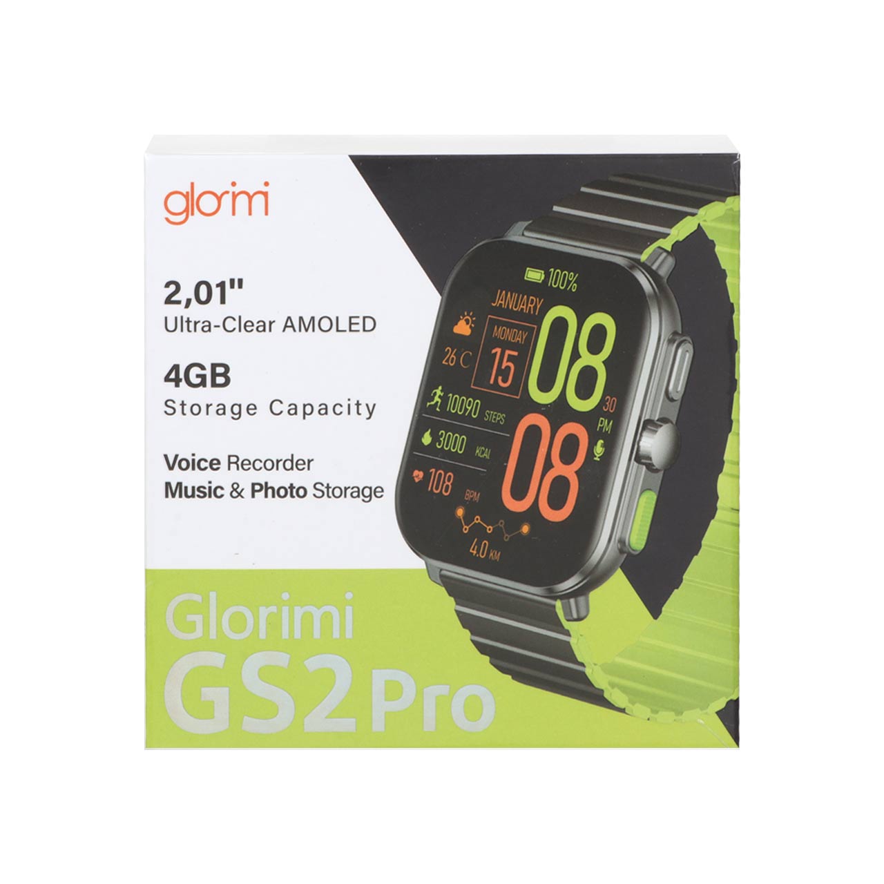 ساعت هوشمند Glorimi مدل GS2 Pro گلوریمی