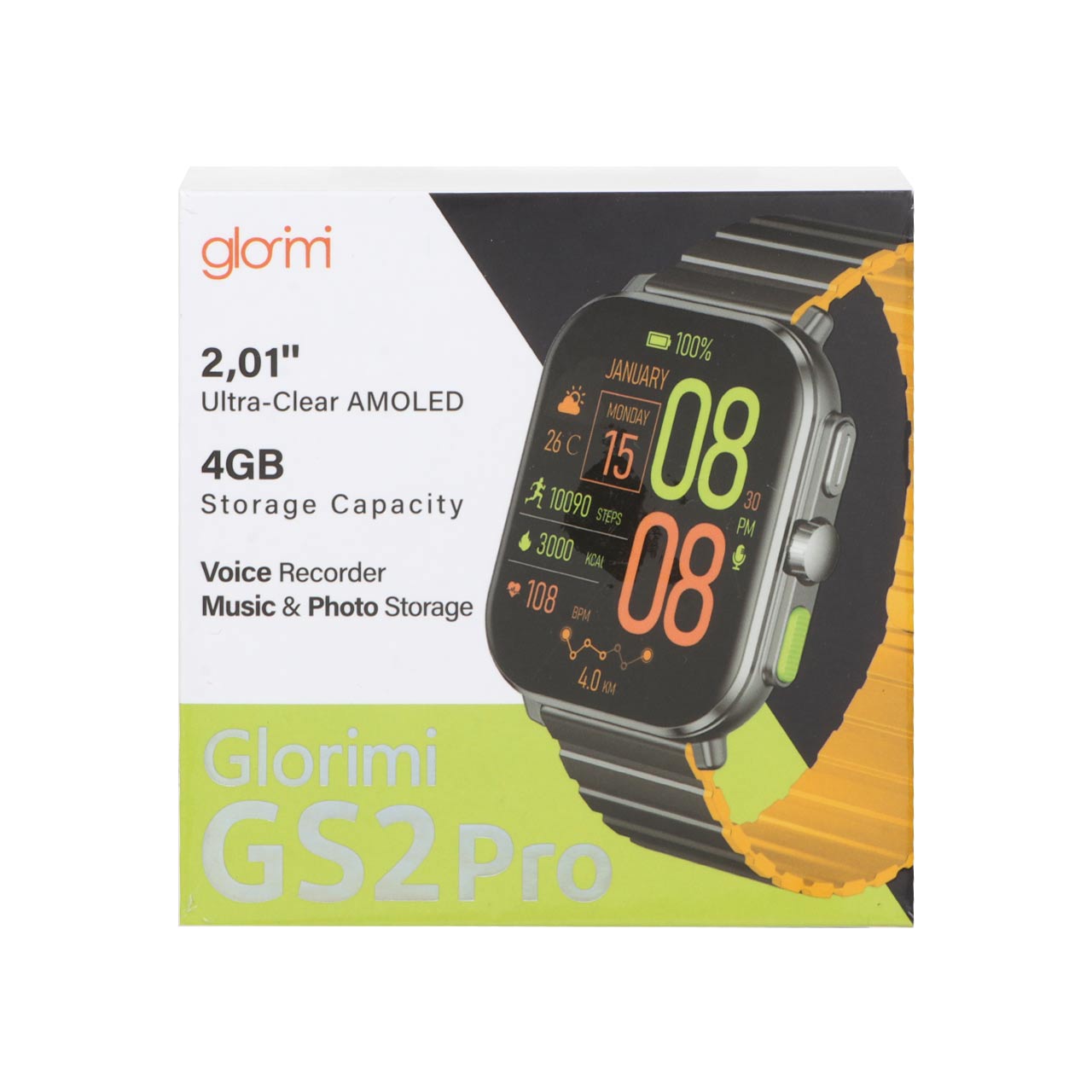 ساعت هوشمند Glorimi مدل GS2 Pro گلوریمی