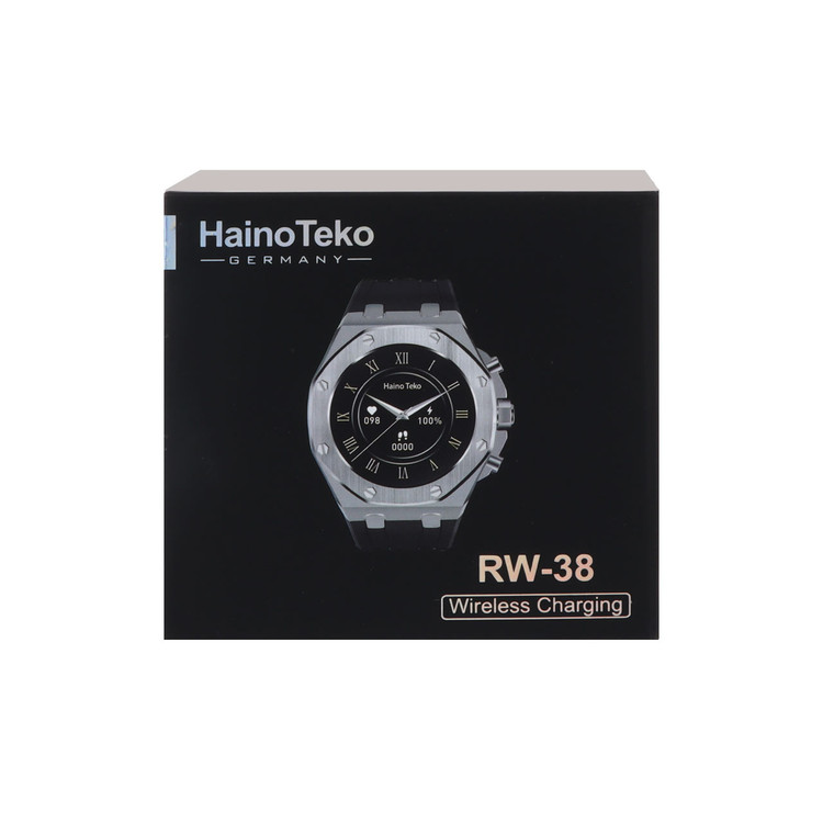 ساعت هوشمند Haino Teko مدل RW-38 - مشکی - DST هاینو تکو طرح کلاسیک