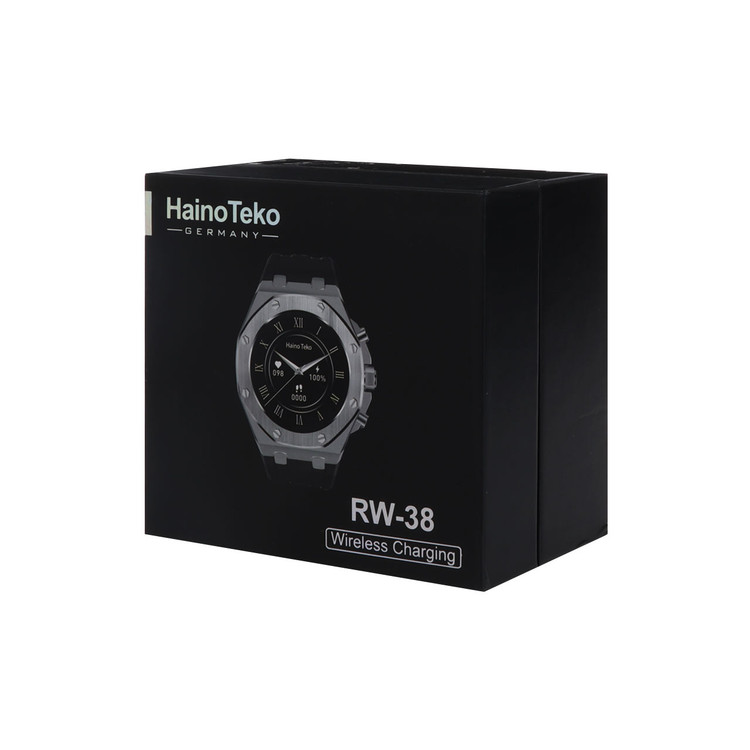 ساعت هوشمند Haino Teko مدل RW-38 - مشکی - DST هاینو تکو طرح کلاسیک