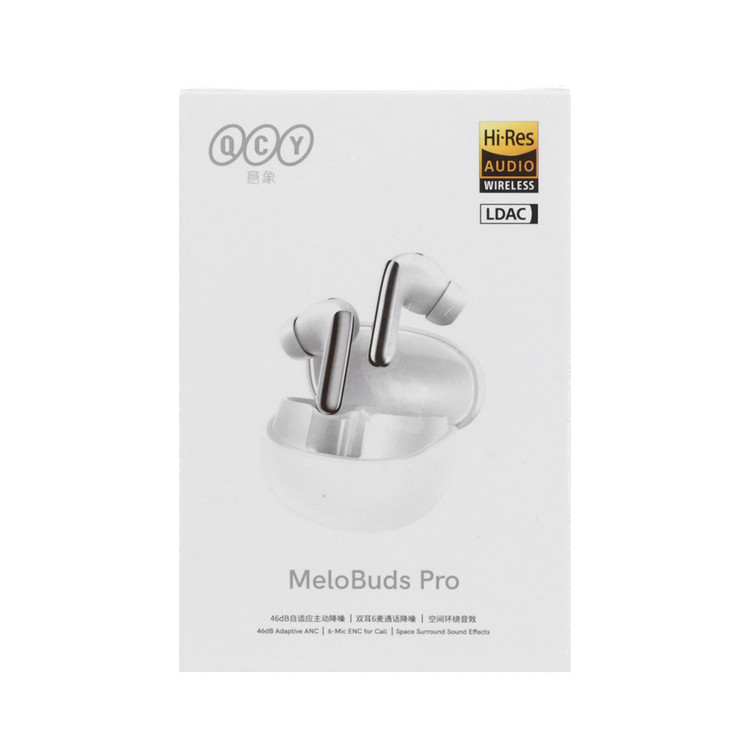 ایرفون بی سیم QCY مدل Melobuds Pro - سفید (گارانتی شرکتی) کیو سی وای