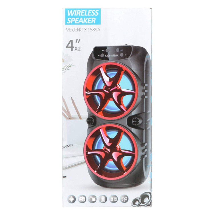 اسپیکر بی سیم BIG SOUND مدل KTX-1589A - مشکی